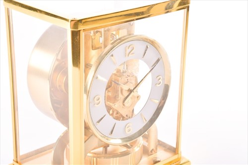 Lot 409 - A Jaeger-LeCoultre 'Atmos' clock, in a...