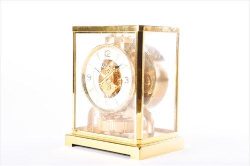 Lot 409 - A Jaeger-LeCoultre 'Atmos' clock, in a...