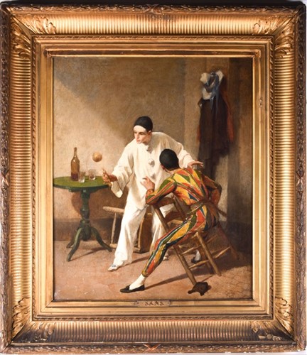 Lot 4 - Francesc Sans i Cabot (1834-1881) Spanish...