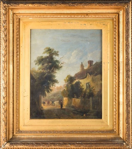 Lot 48 - English school, 19th century depicting a...