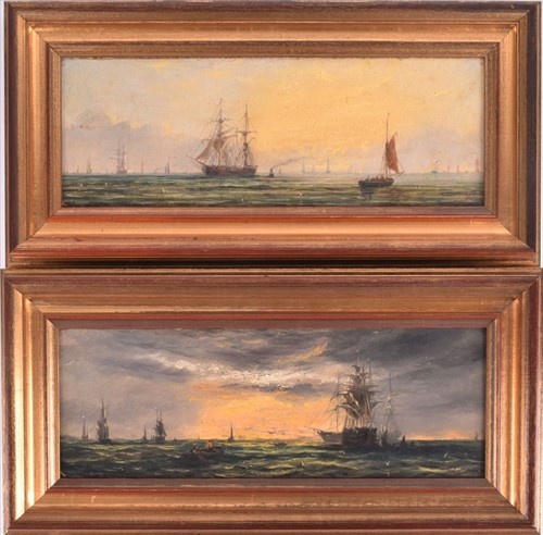 Lot 18 - William Adolphus Knell (1801-1875) British two...