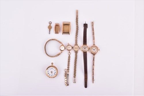 Lot 441 - A group of various ladies watches  to include...