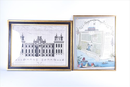 Lot 136 - John Harris (c.1686-c.1740) British depicting '...