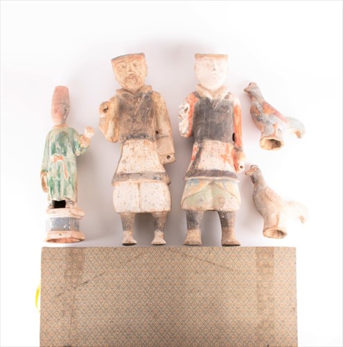 Lot 132 - A group of Chinese Han Dynasty style...