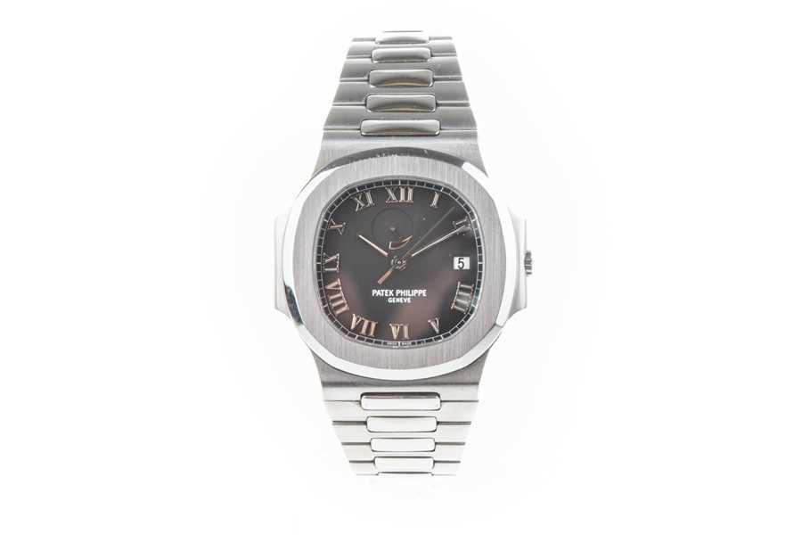 Lot 311 - A fine and rare Patek Philippe Nautilus Ref....