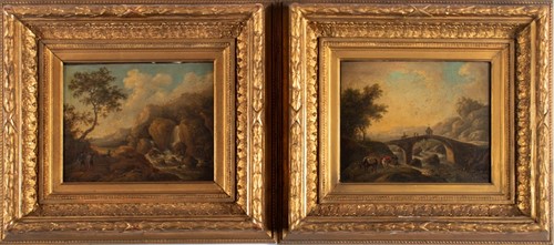 Lot 19 - Continental School, 19th century a pair of...
