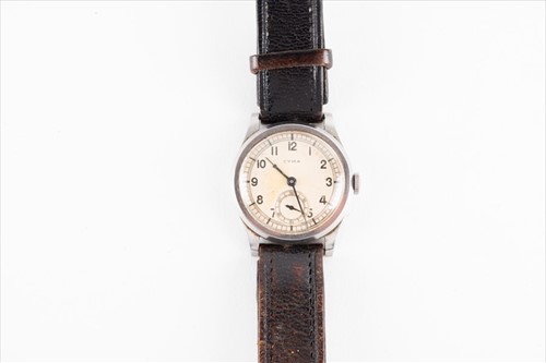 Lot 321 - A Cyma WWII era military style mechanical...