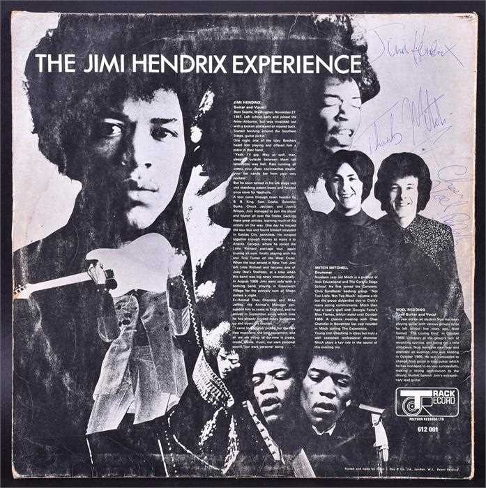 Lot 112 - Jimi Hendrix, 'Are you Experienced' signed on...