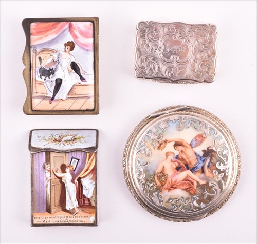 Lot 431 - A Victorian silver vinaigrette Birmingham 1850,...