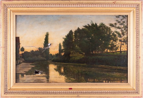 Lot 37 - Attributed to Karl Pierre Daubigny (1846-1886)...