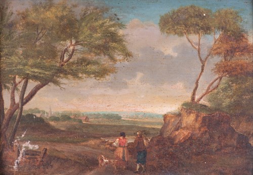 Lot 38 - Continental School, 19th century depicting a...