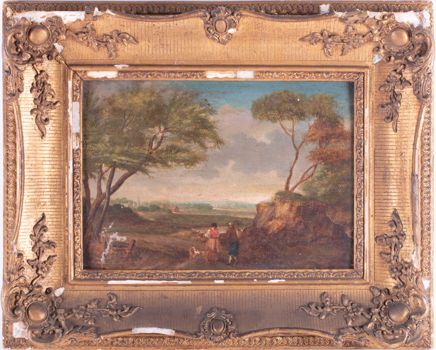 Lot 38 - Continental School, 19th century depicting a...