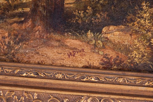 Lot 41 - Barbizon School, 19th century. Follower of...