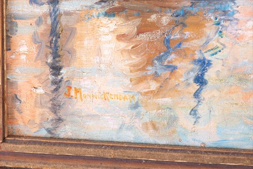 Lot 43 - Jules Monnickendam (1874-1943) Dutch depicting...