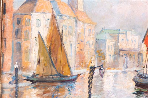 Lot 43 - Jules Monnickendam (1874-1943) Dutch depicting...