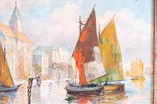 Lot 43 - Jules Monnickendam (1874-1943) Dutch depicting...