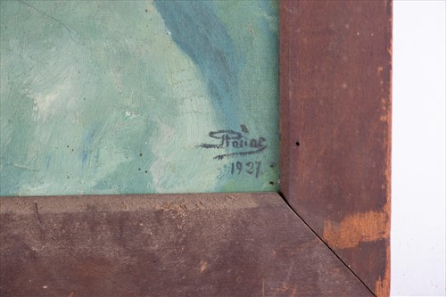 Lot 47 - Canadian school, 20th century 'The red tree',...