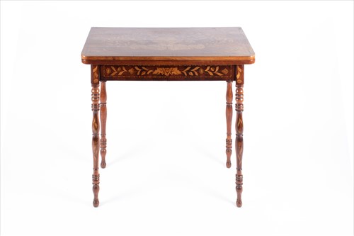 Lot 114 - A 19th century Dutch marquetry inlaid...
