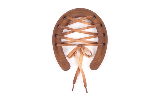 Lot 100 - Nancy Fouts (American, 1945-2019) 'Horse Shoe',...