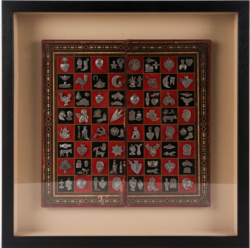 Lot 85 - Nancy Fouts (American, 1945-2019) 'Game Board...