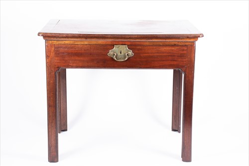 Lot 126 - A Georgian mahogany architect's table late...