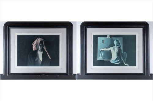 Lot 506 - Santiago Carbonell (1960) Ecuadorian, a pair...