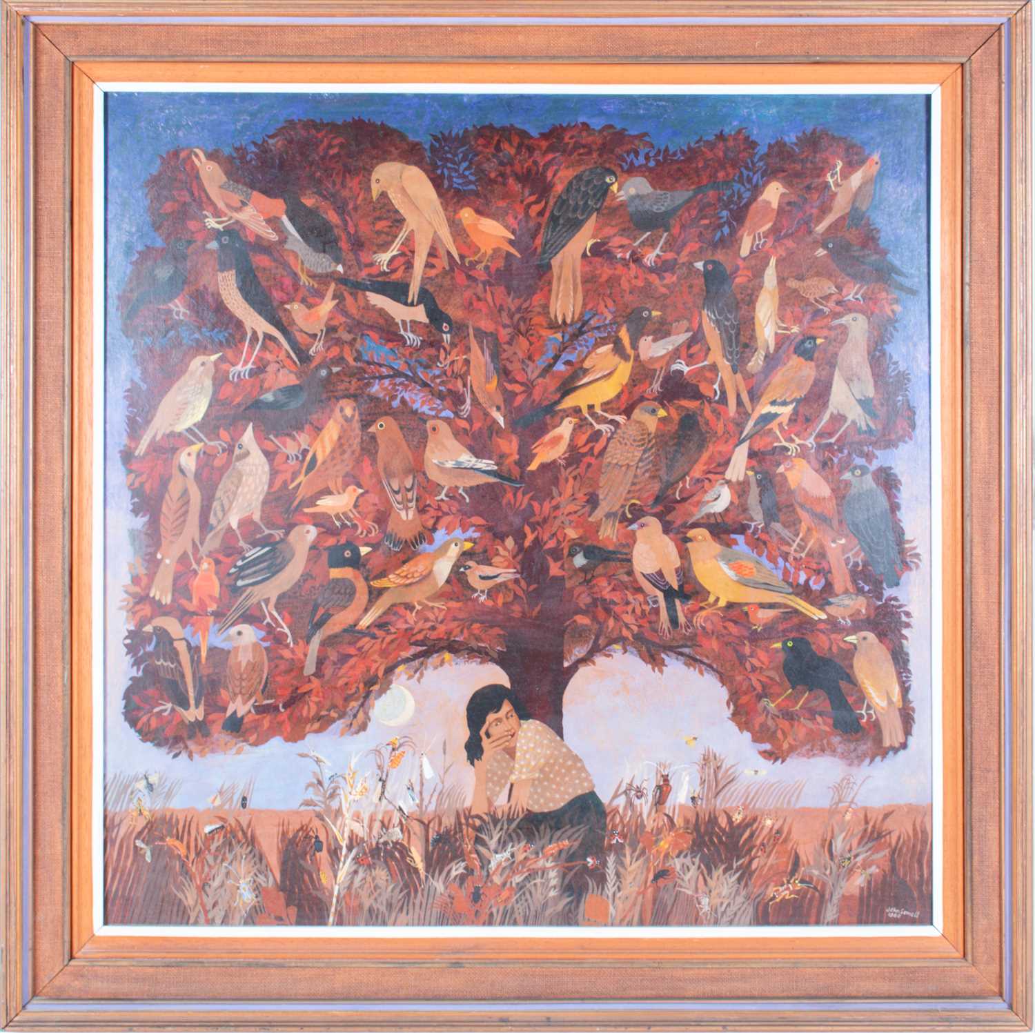 Lot 11 - John Sewell (b.1926) British 'Summer dusk',...