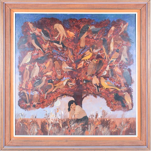 Lot 11 - John Sewell (b.1926) British 'Summer dusk',...