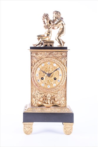 Lot 337 - A late 19th century brass mounted French...
