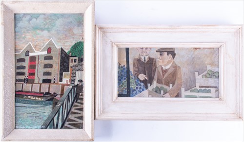 Lot 16 - Alfred Daniels (1924-2015) British 'Bridge...