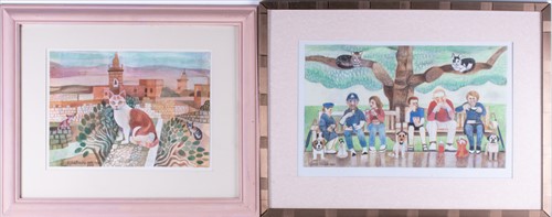 Lot 90 - Alfred Daniels RBA RWS (1924-2015) British...