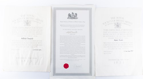 Lot 23 - Alfred Daniels RBA RWS (1924-2015) British The...