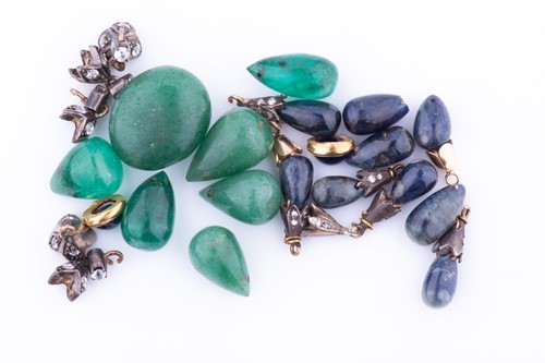 Lot 467 - A quantity of jewellery fragments including...