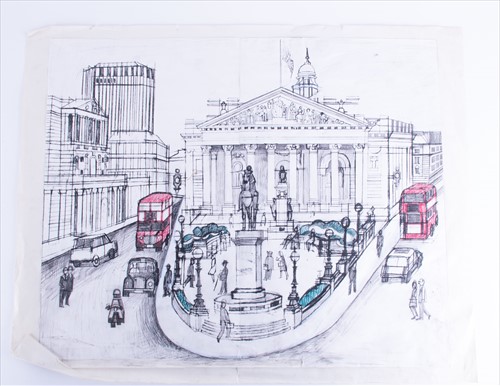Lot 79 - Alfred Daniels RBA RWS (1924-2015) British...