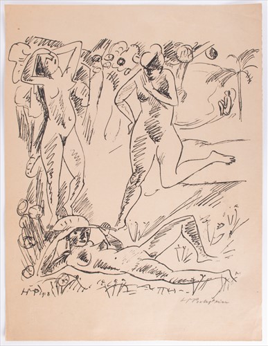 Lot 74 - Hermann Max Pechstein (1881-1955) German...