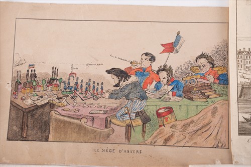 Lot 75 - French School, 17th and 18th century A group...