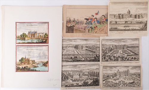 Lot 75 - French School, 17th and 18th century A group...