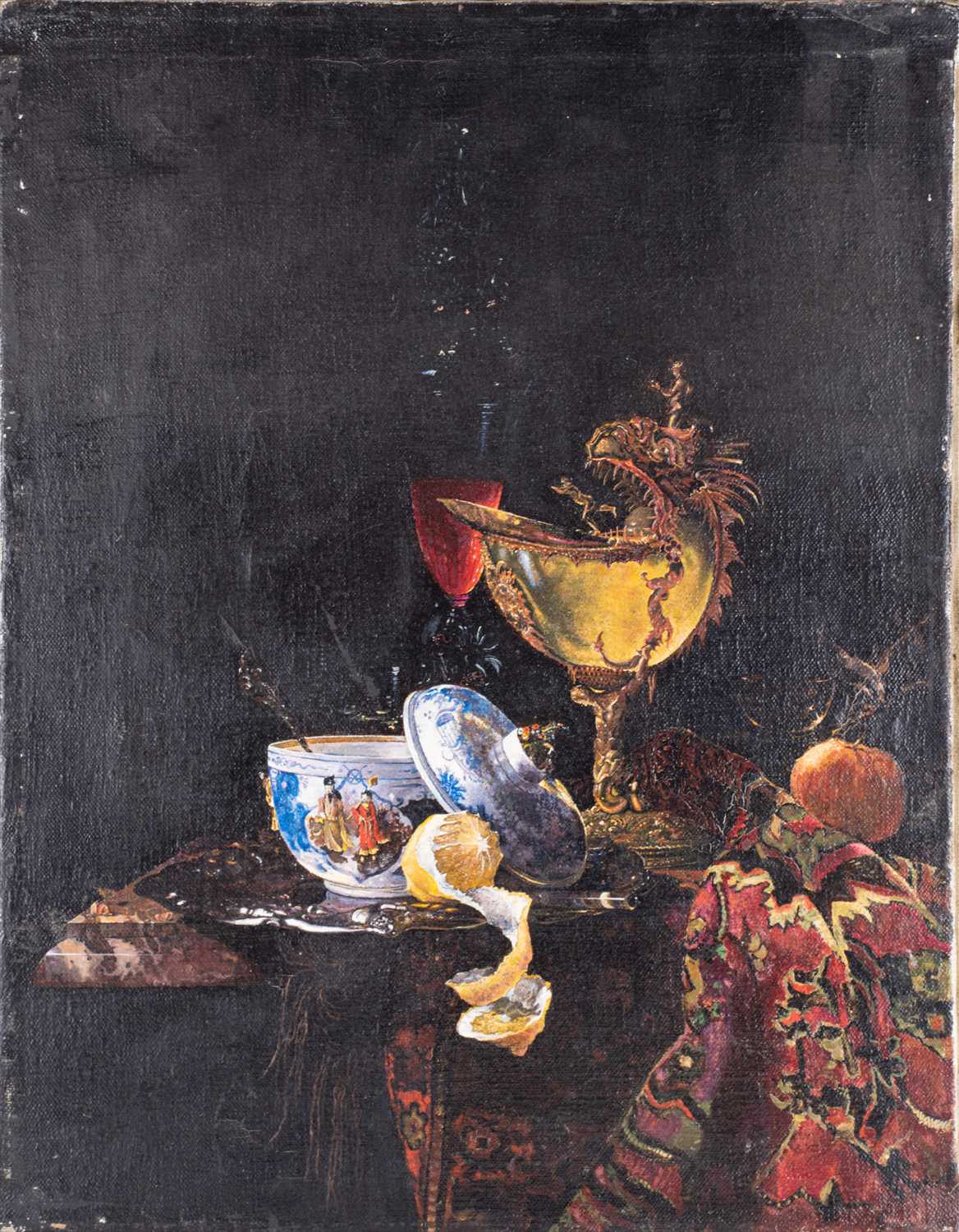 Lot 54 - After Willem Kalf (1622–1693) Dutch a copy of '...