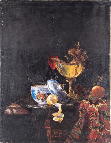 Lot 54 - After Willem Kalf (1622–1693) Dutch a copy of '...
