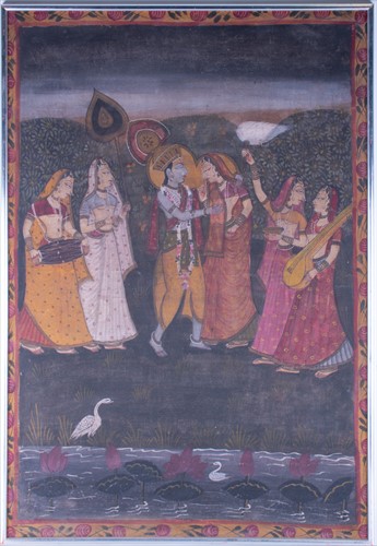 Lot 61 - Rajput School, 20th century depicting an...