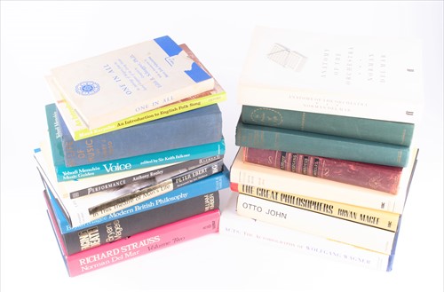 Lot 314 - Of opera, classical music and philopshy...