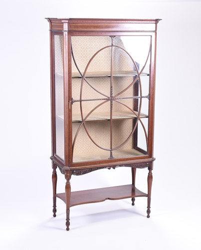 Lot 518 - A Maple & Co Edwardian mahogany display...