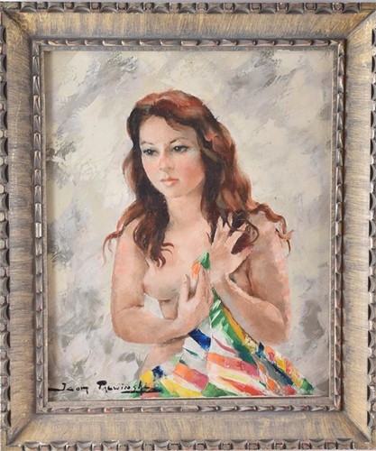 Lot 486 - Igor Talwinski (1907-1983) Polish a nude girl...