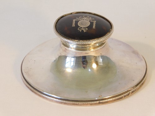 Lot 441 - An early 20th century silver and tortoiseshell...