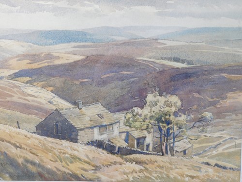 Lot 482 - D. Binn (British, 20th century), 'Wuthering...