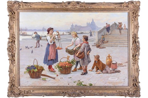 Lot 471 - Antonio Ermolao Paoletti (1834-1912) Italian A...