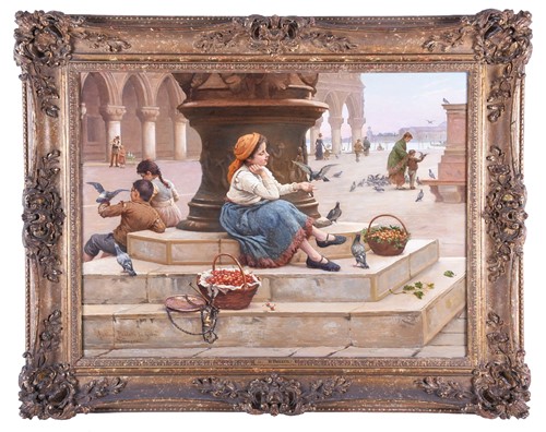 Lot 473 - Antonio Ermolao Paoletti (1834-1912) Italian A...