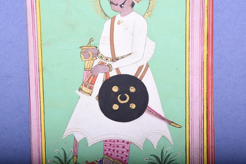 Lot 305 - Indian School, 19th century, a full length...
