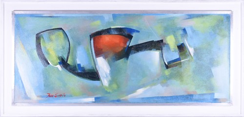 Lot 69 - H Sutton (20th century, contemporary) Abstract,...