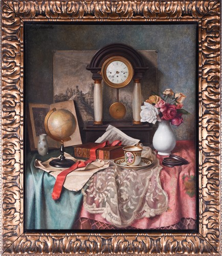 Lot 22 - Franz Krischke (1885 - 1960), 'Still life with...